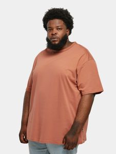 modernes Urban Classics Herren T-Shirt 180 g/m² mit Baumwolle Terracotta-Orange