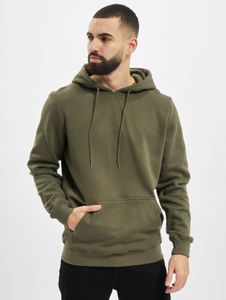 weicher Urban Classics Herren Hoodie Kordelzug Rippstrick 300 g/m² Khaki