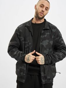 schlichte Urban Classics Herren Jacke Reißverschluss Taschen 78 g/m² Camouflage