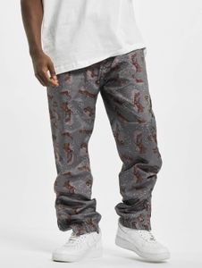 Comfortable Urban Classics men's jeans with drawstring, 78 g/m², camouflage