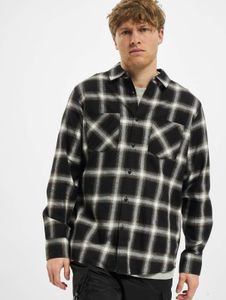 Polo de hombre Versatile Urban Classics, 125 g/m², algodón, negro/blanco