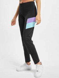 bequeme Urban Classics Damen Hose Stretch 250 g/m² Schwarz