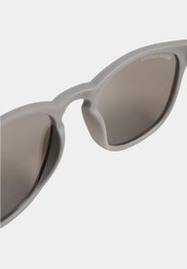 Eleganti occhiali da sole unisex Urban Classics con dettaglio a catena, grigi