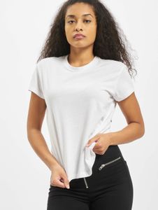 modernes Urban Classics Damen T-Shirt 140 g/m² mit Baumwolle Weiß