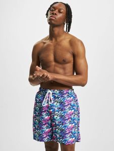 lässige Urban Classics Herren Hose Kordelzug Taschen 100 g/m² Blau/Bunt