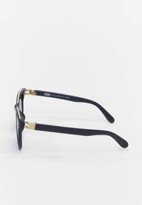 stylische Urban Classics Unisex Sonnenbrille Ketten-Detail Schwarz
