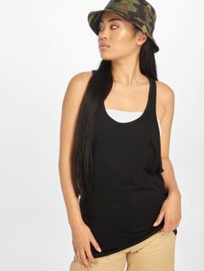 modernes Urban Classics Damen T-Shirt 140 g/m² mit Baumwolle Schwarz
