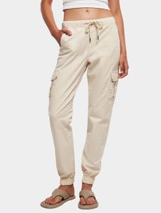 lässige Urban Classics Damen Jeans Stretch Taschen 260 g/m² mit Baumwolle Ecru-Weiß