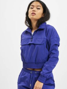 Casual Urban Classics women's jacket, Velcro closure, mesh, 130 g/m², violet