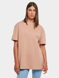 T-shirt oversize sport Urban Classics pour femme, 220 g/m², coton, rose antique