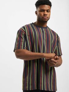 sportliches URBAN CLASSICS Herren T-Shirt 180 g/m² mit Baumwolle Navy/Bunt