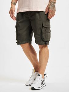 Comfortable Urban Classics men's shorts with drawstring and pockets, 200 g/m² cotton, grey