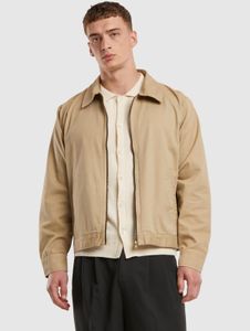 schlichte Urban Classics Herren Jacke Reißverschluss 245 g/m² Beige