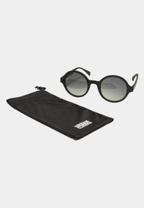coole Urban Classics Unisex Sonnenbrille Leo-Muster Schwarz