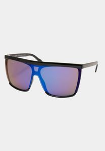 modische Urban Classics Unisex Sonnenbrille Mirror-Look Schwarz