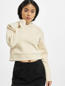 weiches Urban Classics Damen Sweatshirt Stretch 340 g/m² Beige