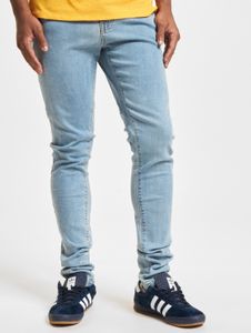 moderne URBAN CLASSICS Herren Jeans Slim Fit Stretch Taschen mit Baumwolle Blau