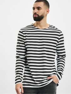 Sudadera Casual Urban Classics para hombre, 180 g/m², algodón, blanco/negro