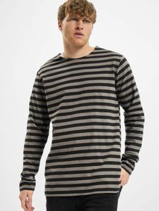bequemes Urban Classics Herren Sweatshirt 180 g/m² mit Baumwolle Schwarz/Grau