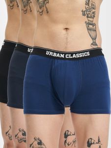 leichte Urban Classics Herren Shorts 160 g/m² mit Baumwolle Blau/Schwarz