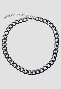 Collier unisexe Versatile Urban Classics, détail chaîne, noir
