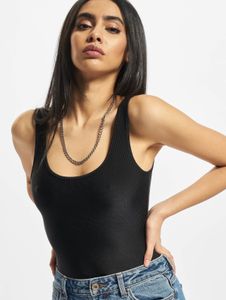 modisches Urban Classics Damen Kleid Stretch Slim Fit 260 g/m² Schwarz
