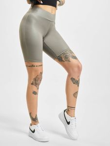 sommerliche Urban Classics Damen Shorts Stretch 180 g/m² Grau