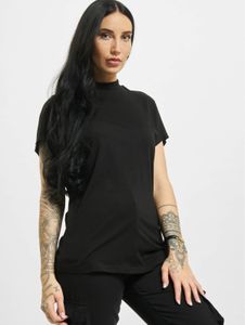 bequemes URBAN CLASSICS Damen T-Shirt Oversize 150 g/m² Schwarz