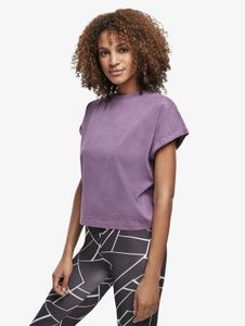 bequemes Urban Classics Damen T-Shirt 200 g/m² mit Baumwolle Violett