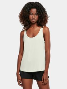 bequemes Urban Classics Damen T-Shirt 200 g/m² Pastell-Grün