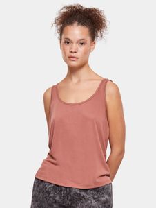 bequemes Urban Classics Damen T-Shirt 200 g/m² Terracotta-Orange
