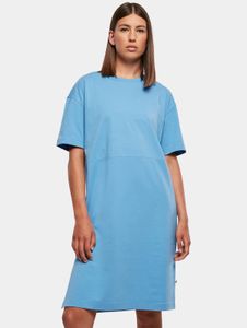 bequemes Urban Classics Damen T-Shirt Oversize 180 g/m² mit Baumwolle Blau