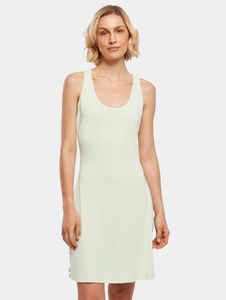 feminines Urban Classics Damen Kleid 200 g/m² Pastell-Grün