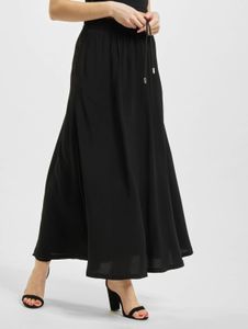 Vestido femenino Urban Classics con cordón ajustable y bolsillos, 115 g/m², negro.
