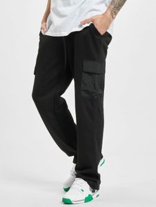 lässige Urban Classics Herren Jeans Kordelzug Taschen 300 g/m² mit Baumwolle Schwarz