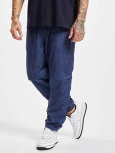 Pantalones vaqueros Casual Urban Classics para hombre con cordón ajustable y cremallera, 78 g/m², azul marino