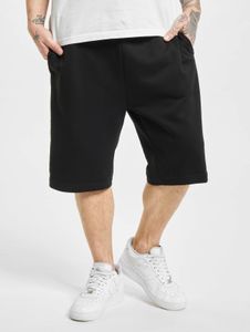 Casual Urban Classics men's shorts with drawstring and pockets, 300 g/m² cotton, black