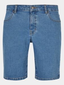 stylische Urban Classics Herren Jeans Stretch Reißverschluss Taschen mit Baumwolle Blau