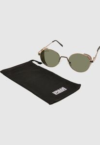 stylische Urban Classics Unisex Sonnenbrille Gold/Braun