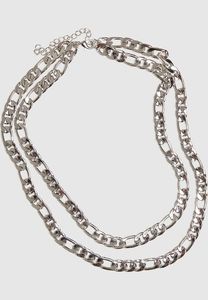 modernes Urban Classics Unisex Kette Ketten-Detail Silber