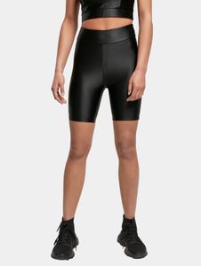 Pantalones cortos ligeros Urban Classics para mujer, elásticos, 190 g/m², negros