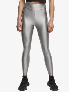 vielseitige Urban Classics Damen Hose Stretch 190 g/m² Silber