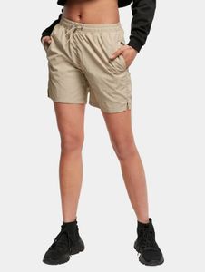 leichte Urban Classics Damen Shorts Taschen Mesh 97 g/m² Beige