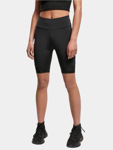 bequeme Urban Classics Damen Shorts Stretch 210 g/m² Schwarz