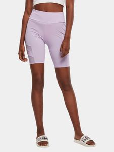 bequeme Urban Classics Damen Hose Stretch Slim Fit 210 g/m² Violett