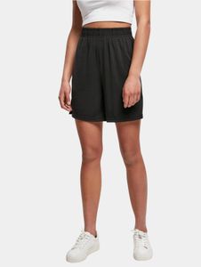 sommerliche Urban Classics Damen Shorts Taschen 200 g/m² Schwarz