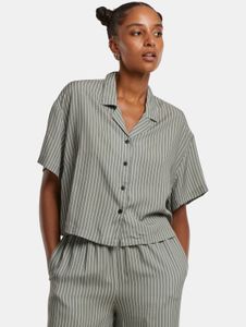 bequemes Urban Classics Damen Polo-Shirt 115 g/m² Kahki