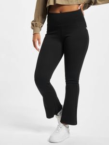 bequeme URBAN CLASSICS Damen Hose Stretch 240 g/m² mit Baumwolle Schwarz