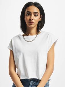 bequemes Urban Classics Damen T-Shirt 180 g/m² mit Baumwolle Weiß