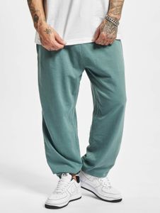 Casual URBAN CLASSICS men's trousers with drawstring and pockets, 300 g/m² cotton, blue